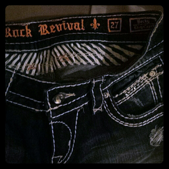 Rock revival size 27 easy Capri !