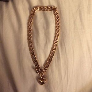 Rose Gold Juicy Couture Necklace