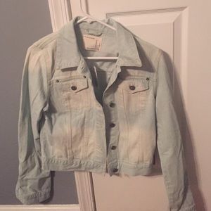 Light blue denim jacket with tags!