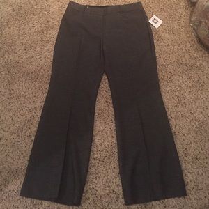 Ann Klein charcoal suit pants.