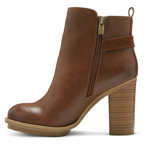 Cognac Ankle Boots - Picture 2 of 4