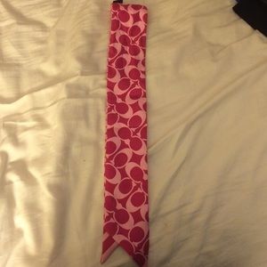 Coach Ponytail Scarf