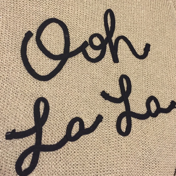 Silver/Grey Metallic Sweater - Picture 2 of 4