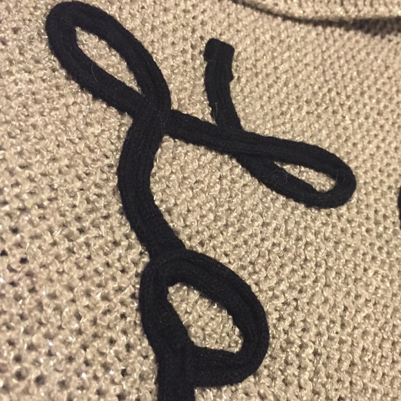 Silver/Grey Metallic Sweater - Picture 3 of 4