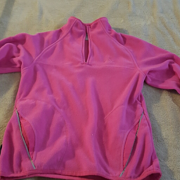 Pink Adidas fleece
