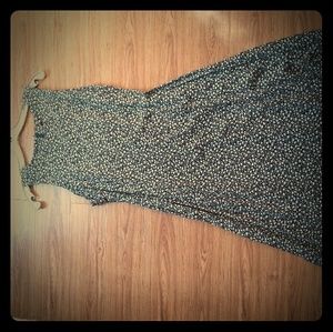 Sleeveless Floral Dress