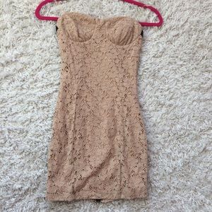 Pink Lace Dress