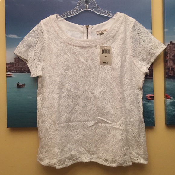 🍥Lace Lucky brand top🍥