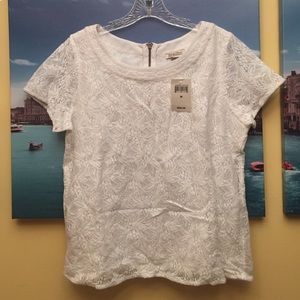 🍥Lace Lucky brand top🍥