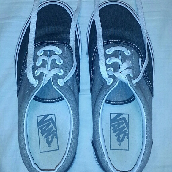 Grey & white vans - Picture 1 of 2