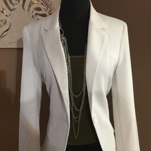 White blazer