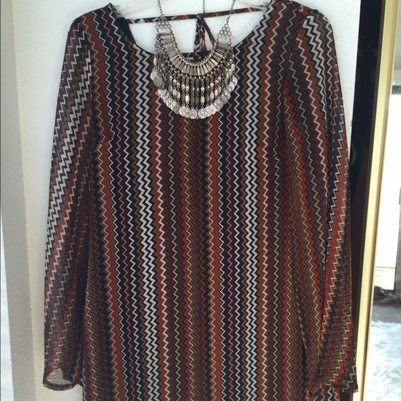 Bohemian printed dress