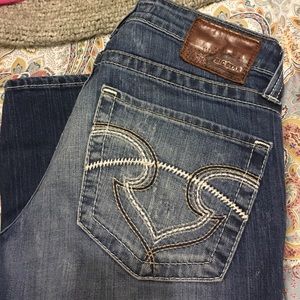 Big star low rise capris