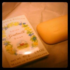 Crabtree and Evelyn Swiss Goat milk soap very hard