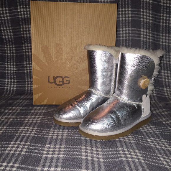 Ugg Australia Bailey Button Boot Metallic