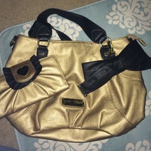 Betsey Johnson Purse & Wallet set