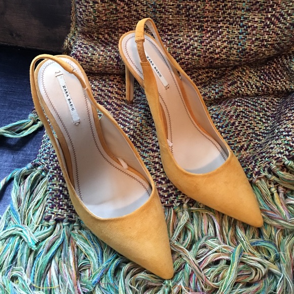 Zara Shoes - Zara Sling Backs!