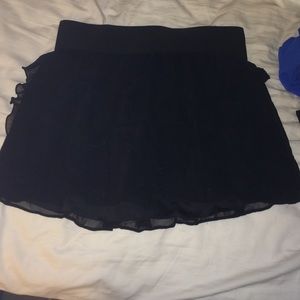 Black Express Skirt
