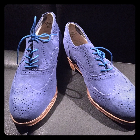 Cobalt blue Oxford