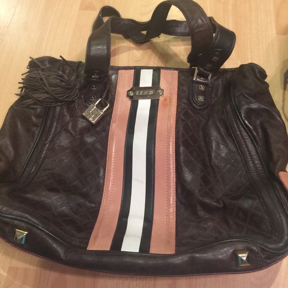 LAMB brown leather handbag