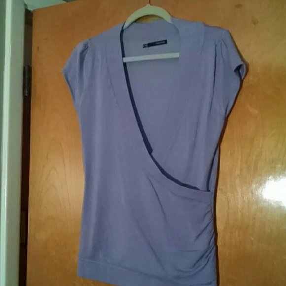 Purple blouse