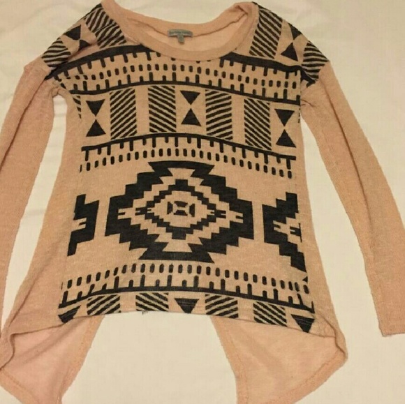 Aztec open back sweater - Picture 1 of 3