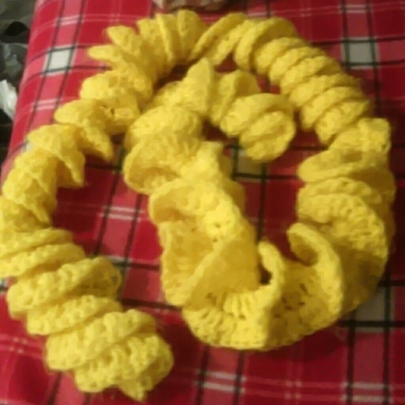 Yellow scarf
