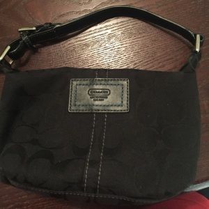 Authentic small coach bag
