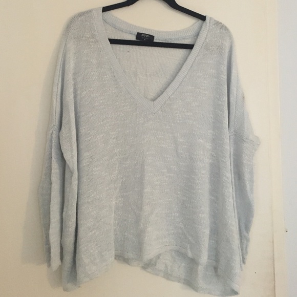 BABY BLUE NASTY GAL SWEATER
