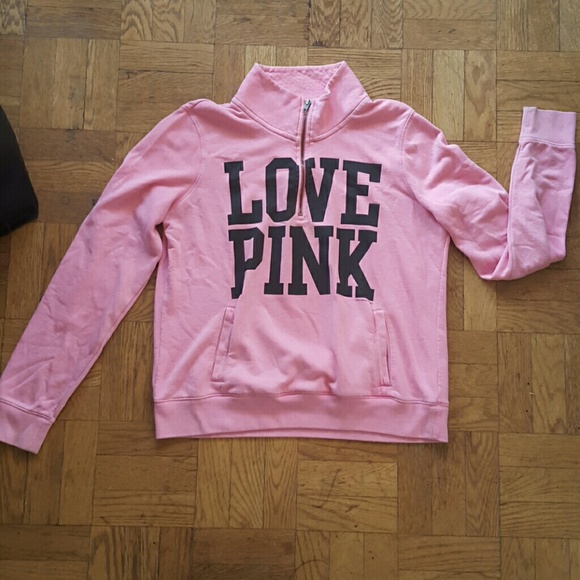 PINK half zip
