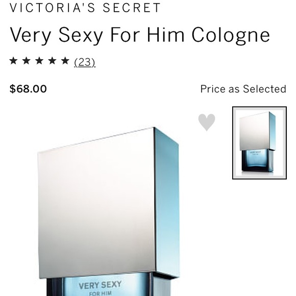 Very Sexy for Him Cologne - NIB