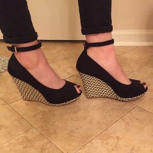Black and White Mossimo Wedges