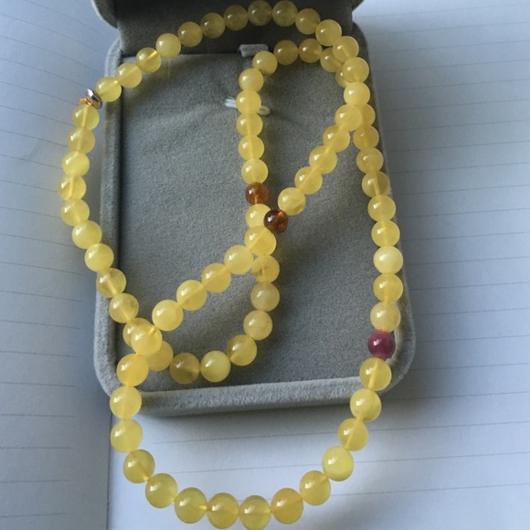 Amber necklace