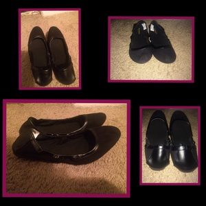 Black Ballet Flats