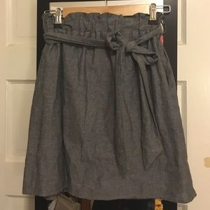 High waisted skirt