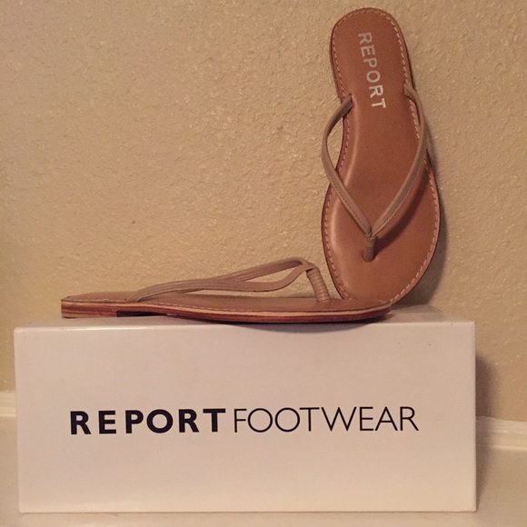 Tan leather sandal