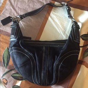Small coach hobo purse
