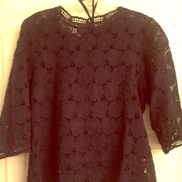 Jcrew lace blouse