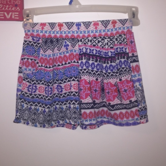 Bright Multi-Colored Shorts
