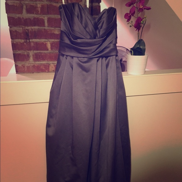 Bridesmaid Dress Size 2 in Pewter