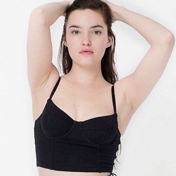 American Apparel bustier top