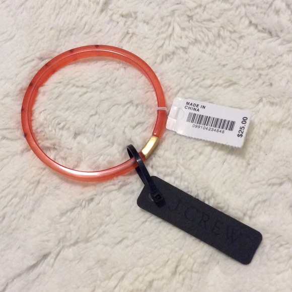 NWT Orange Skinny Stacking Bangle - Picture 3 of 6