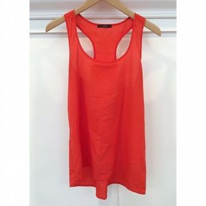 Soprano red/orange racerback tank