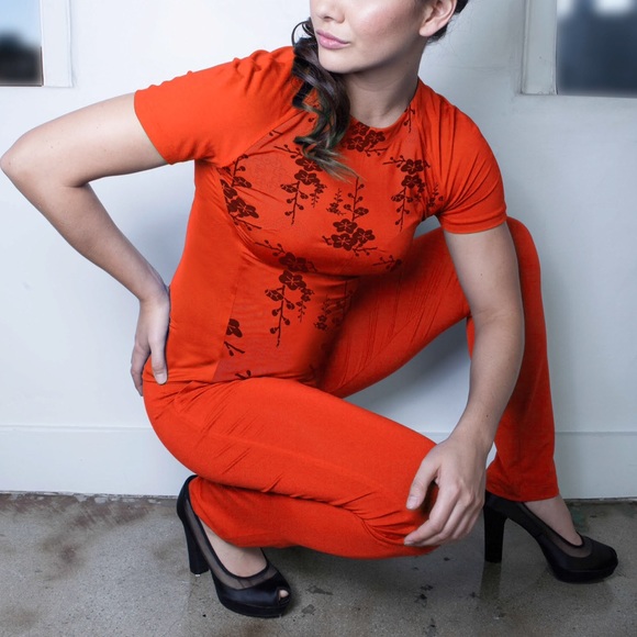 Red Hot Knit Trouser