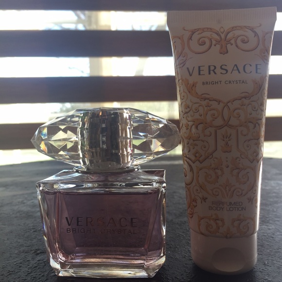 Versace Other - 3.0 fl.oz. Versace Bright Crystal with lotion
