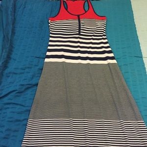 Perfect fit stripped dress