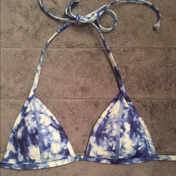 Pink and blue tie dye bikini Clearance
