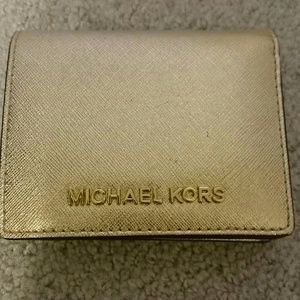 Michael Kors Gold wallet