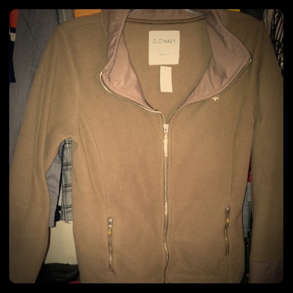 Old Navy brown fleece