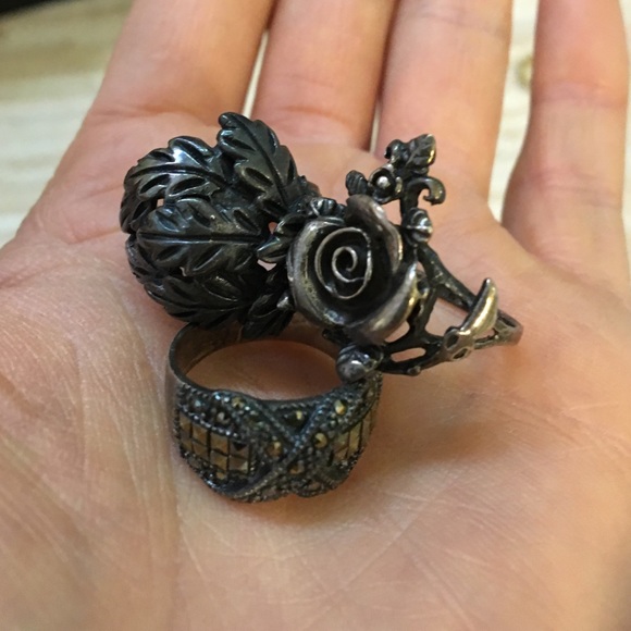 925 Silver Ring Bundle - image 4